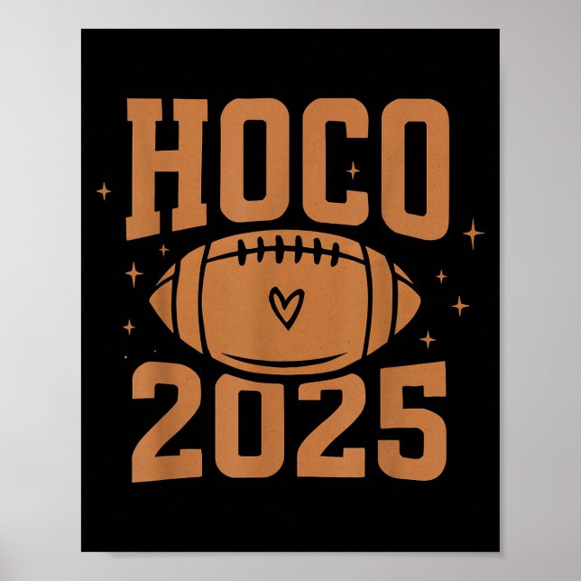 Póster Baile de bienvenida de la escuela secundaria Hoco  (Frente)
