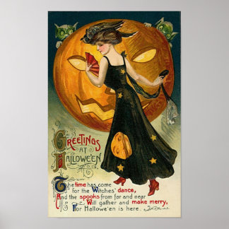 Póster Baile de brujas