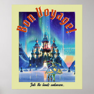 Póster Baile de Buen Viaje de Invierno
