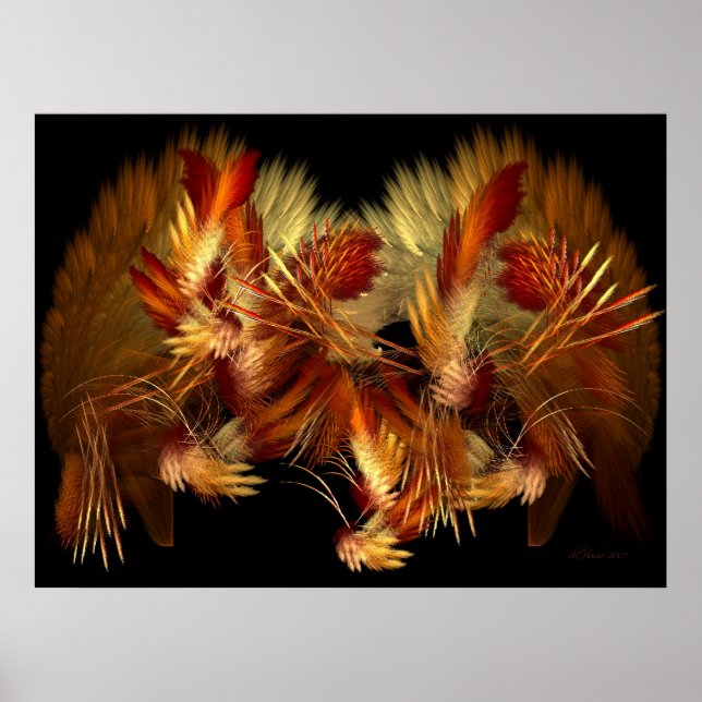 Póster Baile de búfalo (Frente)