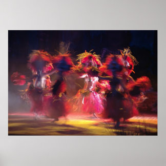 Póster Baile De Color