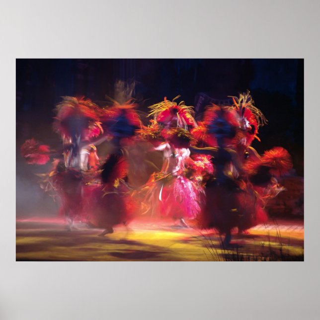 Póster Baile De Color (Frente)