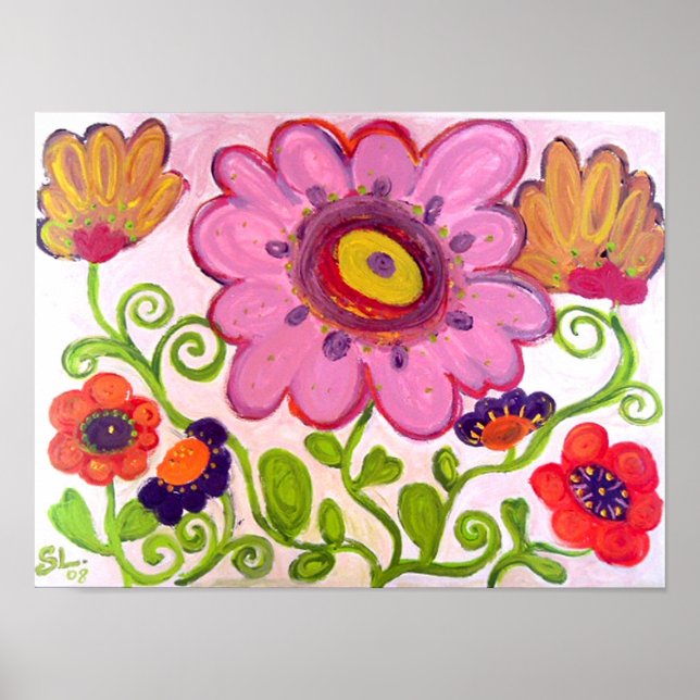 Póster baile de flores (Frente)