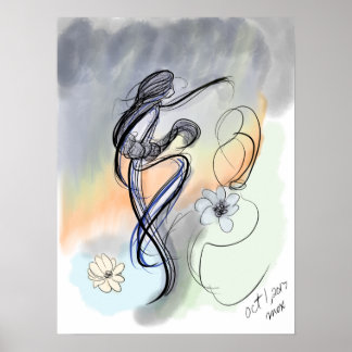 Póster Baile de noche