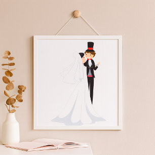 Póster Baile De Novias Y Madres