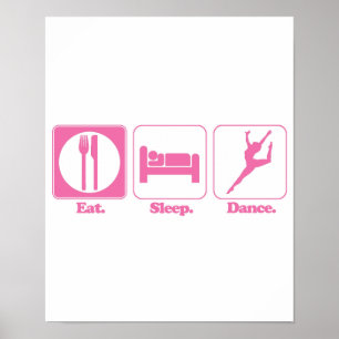 Póster baile de sueño