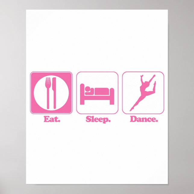 Póster baile de sueño (Frente)
