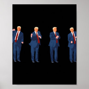 Póster Baile de Trump 4 de julio Trump 2025 