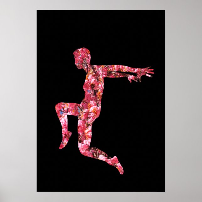 Póster Baile del árbol de flores (Frente)