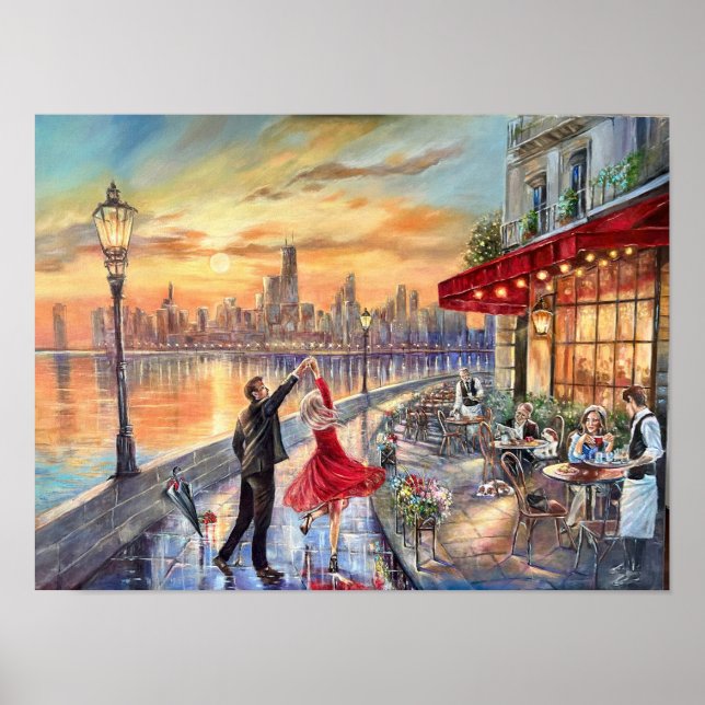 Póster Baile después de la tormenta (Frente)