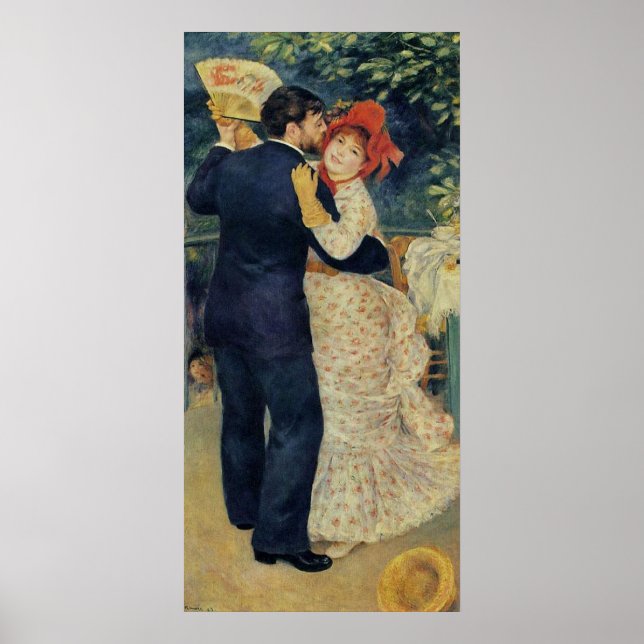 Póster Baile en el Poster del país (Frente)