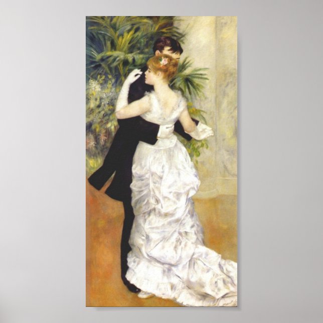 Póster Baile en la ciudad por Renoir (Frente)