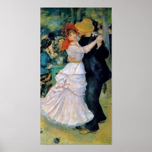 Póster Baile en la imprenta del Bella Artes Renoir de Bou (Frente)