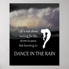 Póster Baile en la lluvia Poster Inspirador
