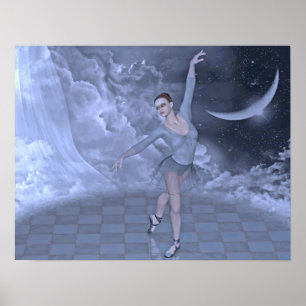 Póster baile en las nubes
