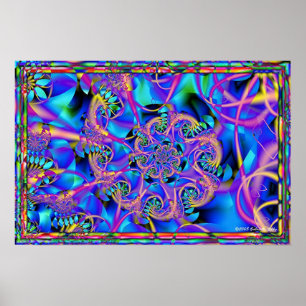 Póster Baile espiral