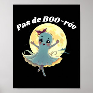 Póster Baile Fly Ballet Fantasma Halloween