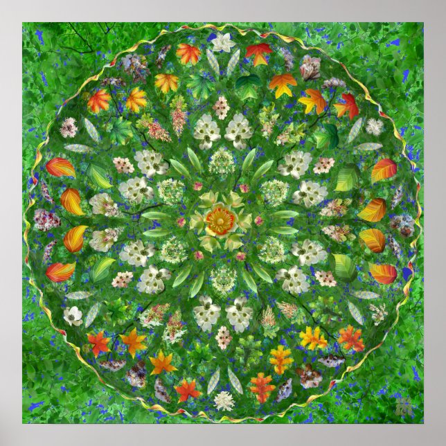 Póster Baile forestal (Frente)