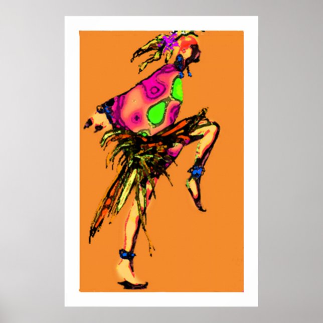 Póster Baile gitano (Frente)