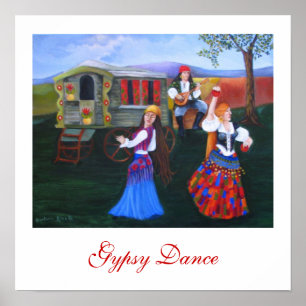 Póster Baile gitano