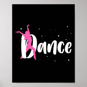 Póster Baile Guay Para Mujeres Chicas Ballroom Lyrical Hi