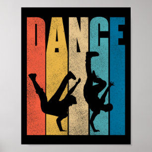 Póster Baile Hip Hop Baile Hiphop Bailarina
