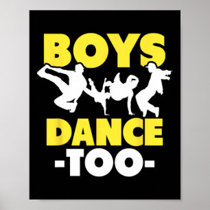 Póster Baile Hip Hop Baile Salto Baile Boys Dance Demasia