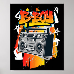 Póster Baile Hip-hop Break
