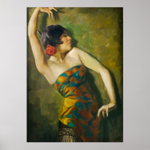 Póster Baile juvenil - 1916
