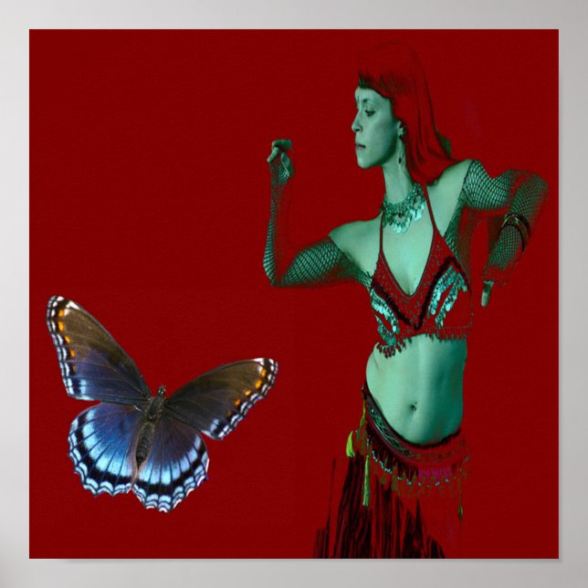 Póster Baile mariposa (Frente)