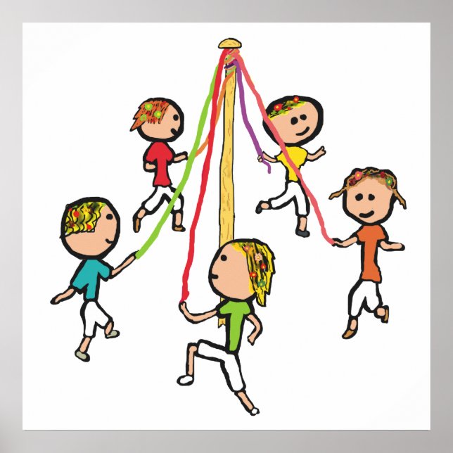 Póster Baile Maypole (Frente)
