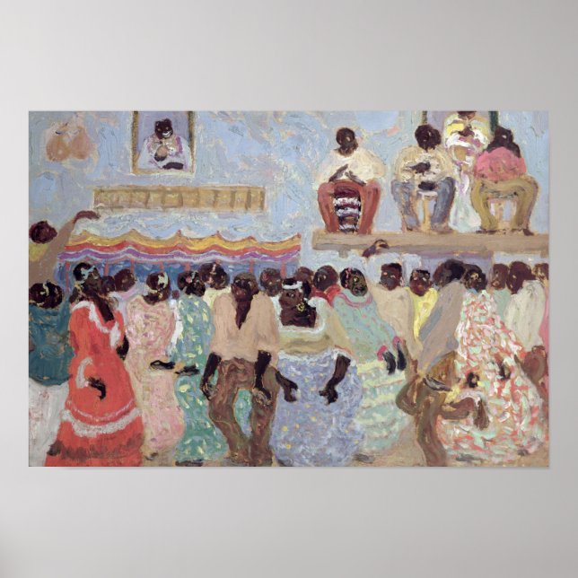 Póster Baile Negro (Frente)