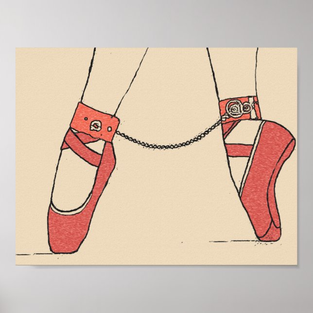 Póster Baile para mí bailarina Master y Sumisa fantasía (Frente)