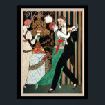 Póster Baile Pareja George Barbier Art Deco 12 x 16<br><div class="desc">Colorido,  George Barbier,  Art Deco,  Imprimir "Danza Pareja"</div>