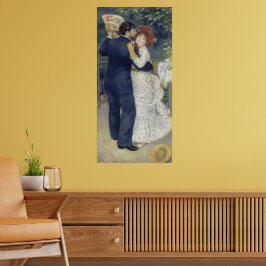 Póster Baile rural de Pierre Renoir, Bella Artes de la ép