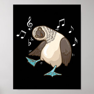 Póster Baile S I Blue-foot Boo