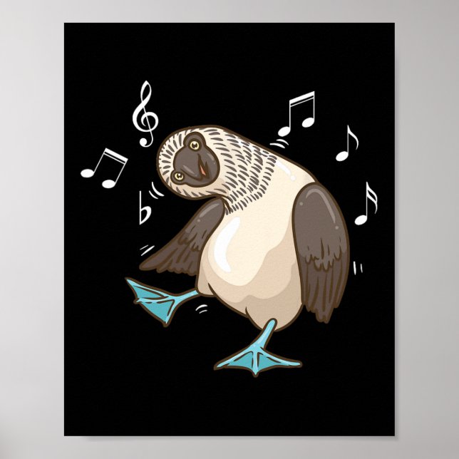 Póster Baile S I Blue-foot Boo (Frente)