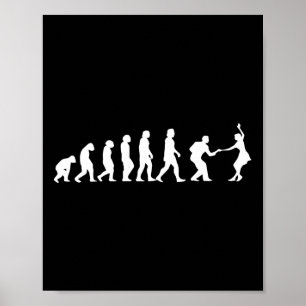 Póster Baile Swing - Danza Pareja - Hoppers Lindy - Swing