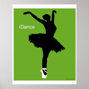 Póster Baile (verde)