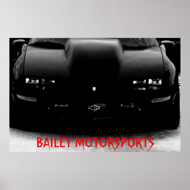 PÓSTER BAILEY MOTORSPORTS 95Z28 (Frente)