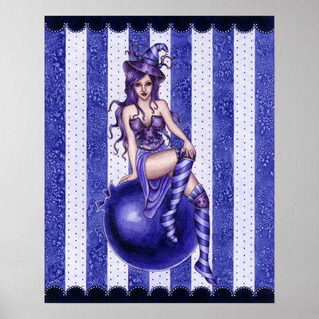 Póster Bailey - Poster de Brujas Blueberry (Frente)