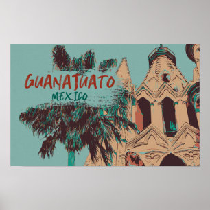 Póster Baja California Cabo San Lucas, postal de México