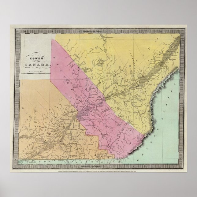 Póster Baja Canadá (Frente)