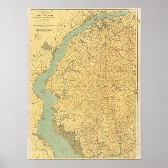 Póster Baja Delaware (Frente)
