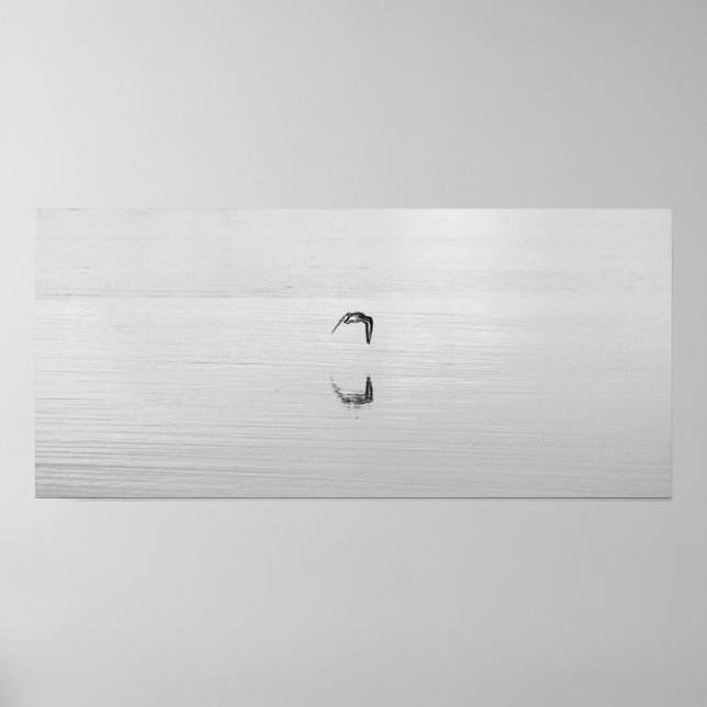 Póster Baja en la playa (Frente)
