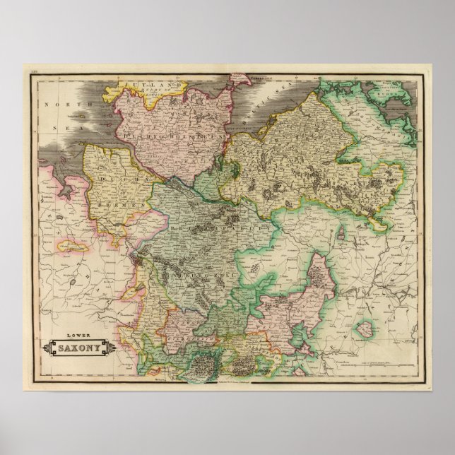 Póster Baja Sajonia (Frente)