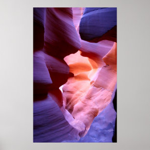 Póster Baje el barranco del antílope