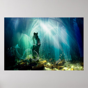 Póster Bajo el agua - Poster