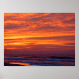 Póster Bajo el cielo abrasador