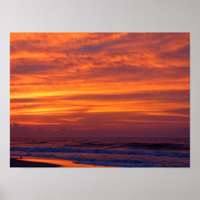 Póster Bajo el cielo abrasador (Frente)